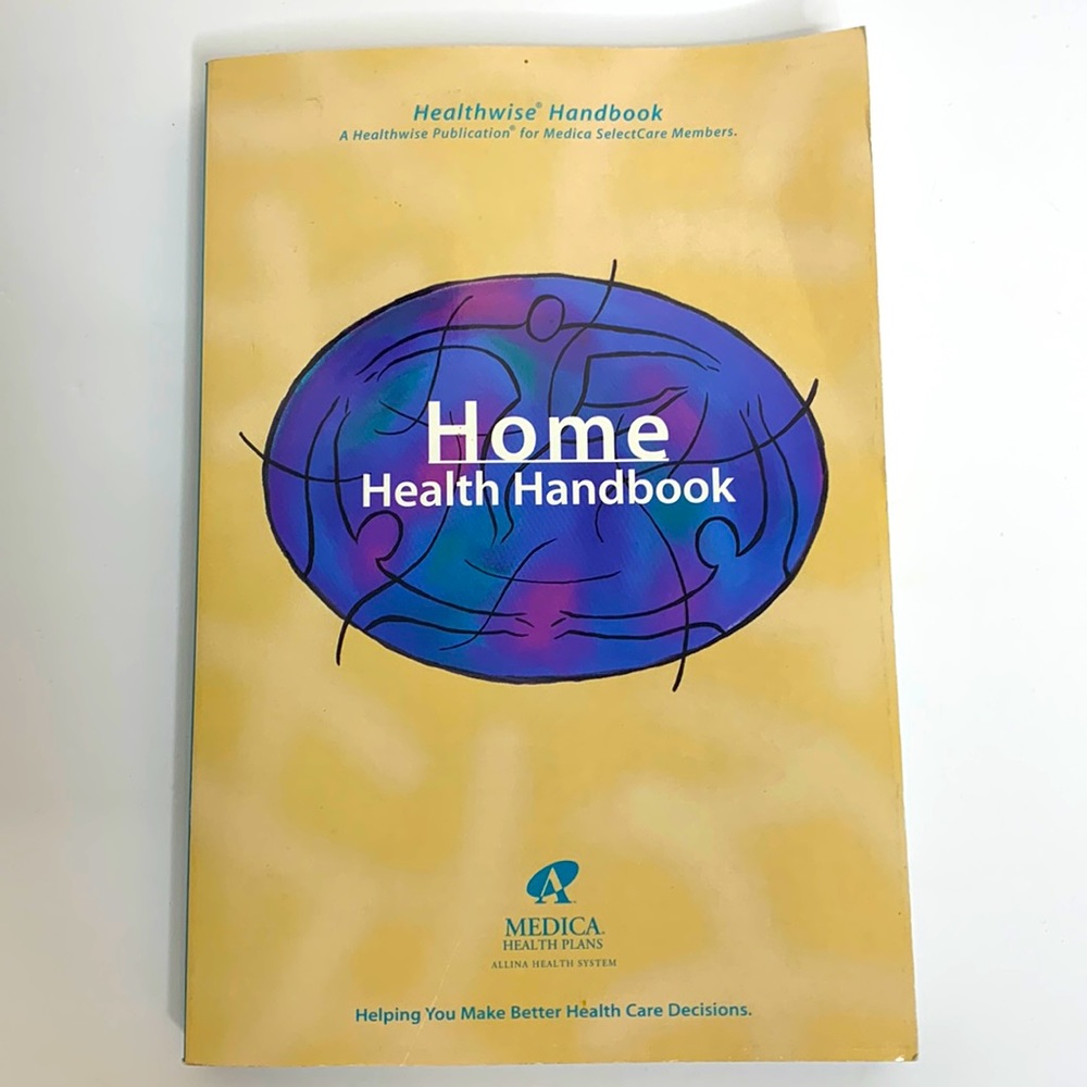 Book | HOME Health Handbook | Medica Self Care Manuel At Home Care Treatments - Picture 1 of 11